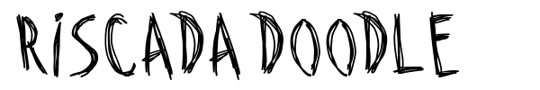Riscada Doodle font preview